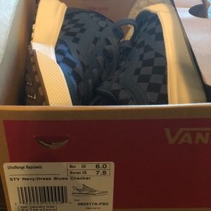 Vans Ultra Range Ltd Edition Royal Blue Checker